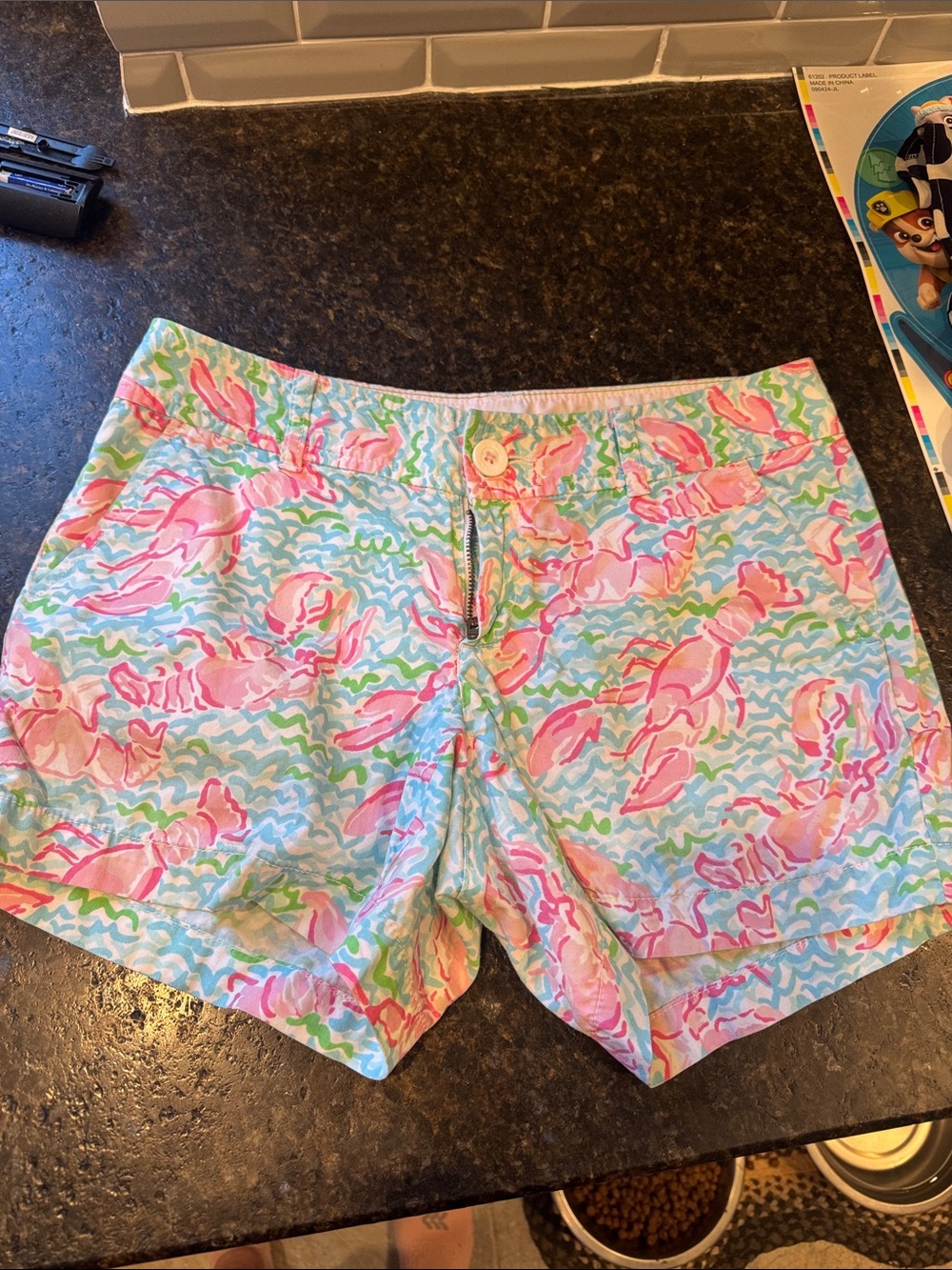 Lilly Pulitzer Lobstah Roll Callahan shorts